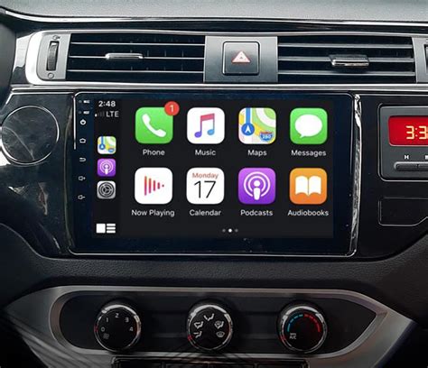 Tablette Tactile Android 130 Apple Carplay Kia Rio De 2015 à 2017