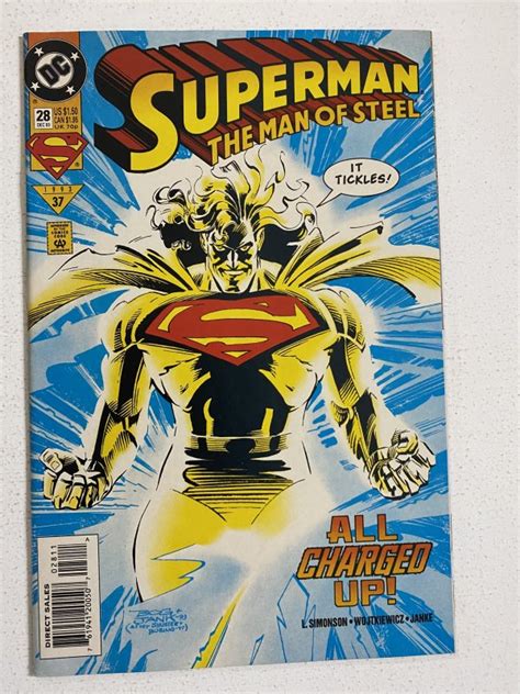 Superman The Man Of Steel 28 1993 Comic Books Modern Age DC