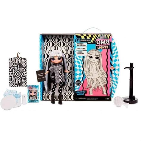 בובת לול אופנה זוהרת בחושך LOL Surprise OMG Lights Groovy Babe