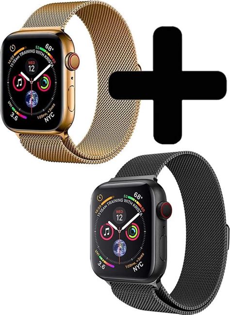 Bandje Geschikt Voor Apple Watch Mm Bandje Milanees