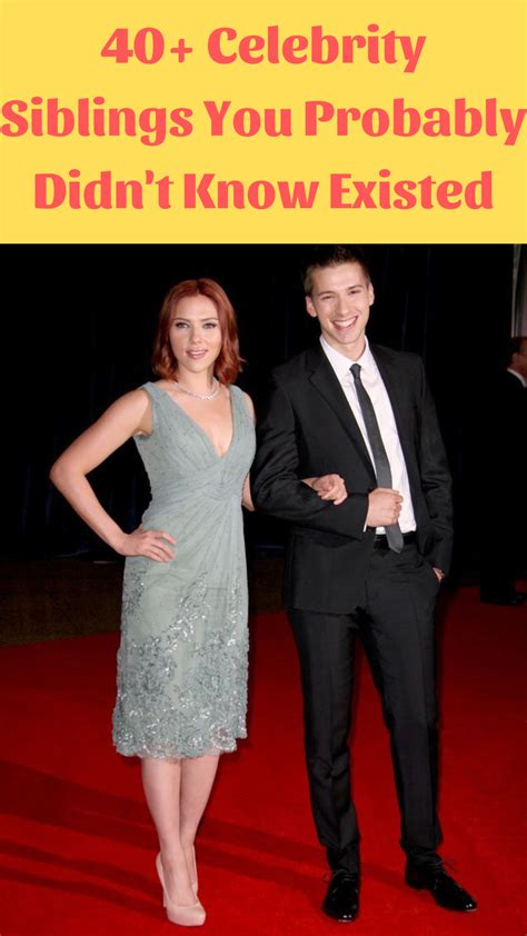 40 Celebrity Siblings You Probably Didn T Know Existed Artofit