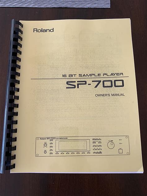 Roland SP 700 Sampler Reverb