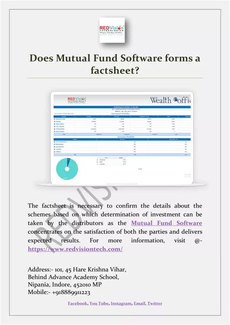 Ppt Does Mutual Fund Software Forms A Factsheet Powerpoint