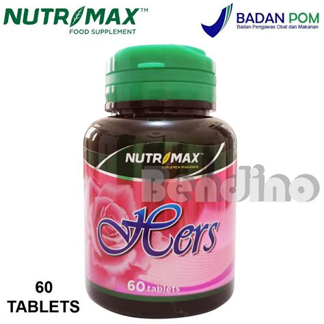 Jual Nutrimax Hers Tabs Vitamin Kesehatan Kesuburan Hormon