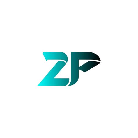 Premium Vector Zp Letter Logo Design Company Icon