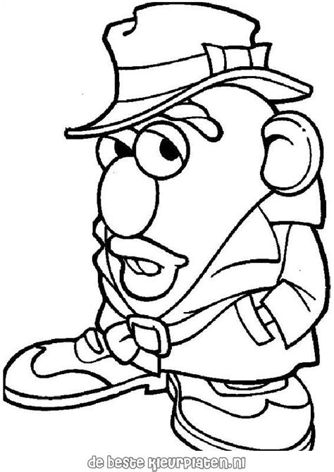 Mr Potato Head Coloring Pages To Download And Print For Free