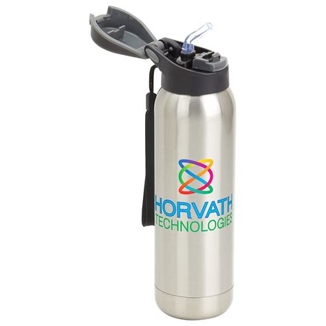 Stratford 17 Oz Pop Top Vacuum Insulated Stainless Steel Bottle