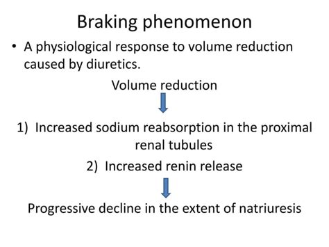 Diuretic Resistance Pharmacology PPT