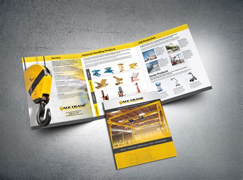 Crane Company Large Brochure Design - Brochure Builders - Brochure ...