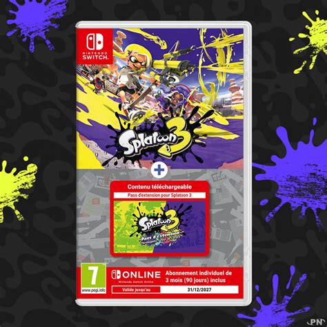 Nintendo Annonce Une Dition Physique Splatoon Pass D Extension