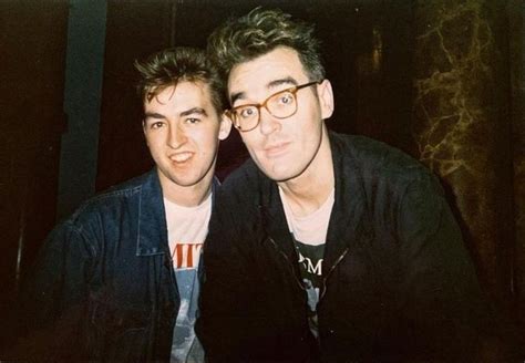 Morrissey With A Fan In 1987