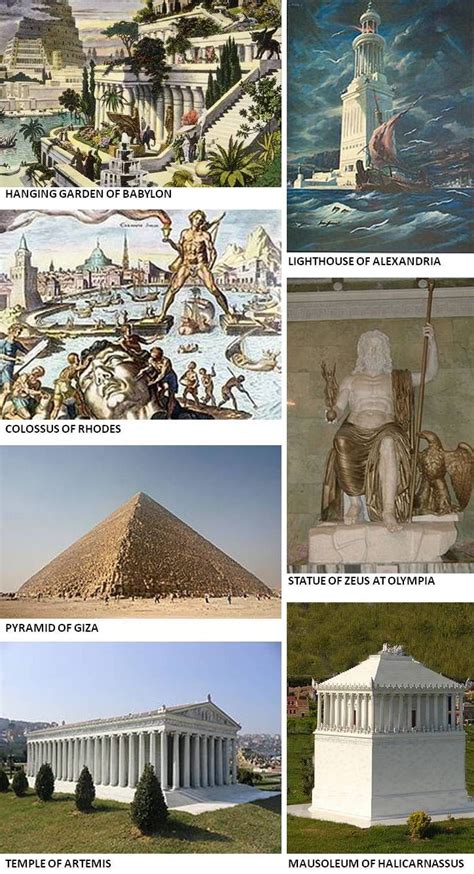 7 Wonders Of The Ancient World Pictures