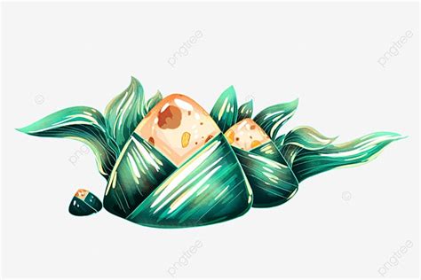 Dragon Boat Dumpling Hd Transparent Dragon Boat Festival Watercolor