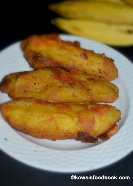 Pazham Pori Recipe Pazham Bajji Ethakka Appam Nendran Banana