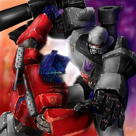 Transformers Optimus Prime Vs Megatron Wallpaper