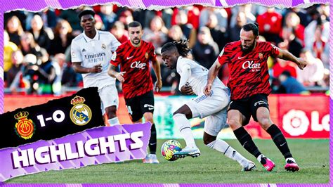 Rcd Mallorca Real Madrid Highlights Laliga Youtube