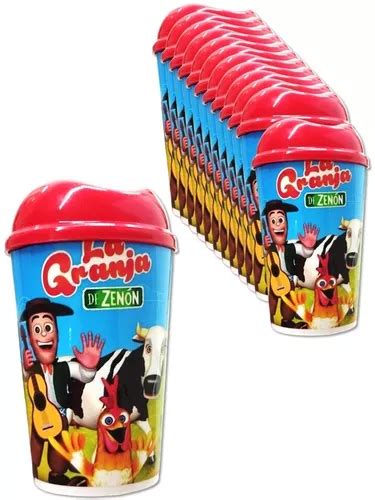 Vaso Pitillo Sorpresa Fiesta X Granja De Zenon Cuotas Sin Inter S