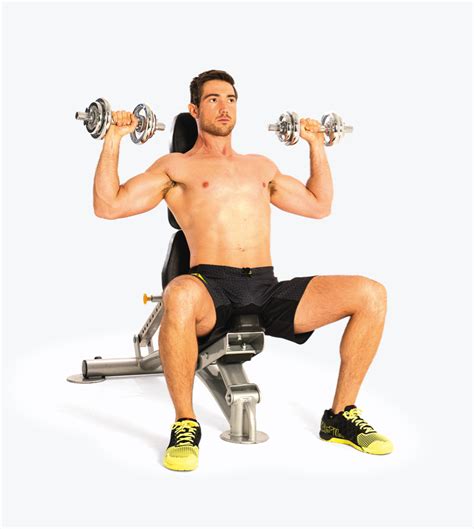 Dumbbell Arm And Shoulder Workout At Home Mens Fitness