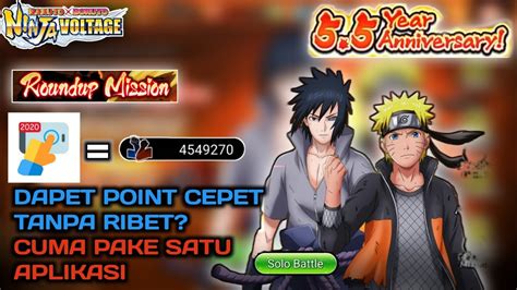 Setting Auto Clicker Di Roundup Mission Anniv Naruto X Boruto Ninja