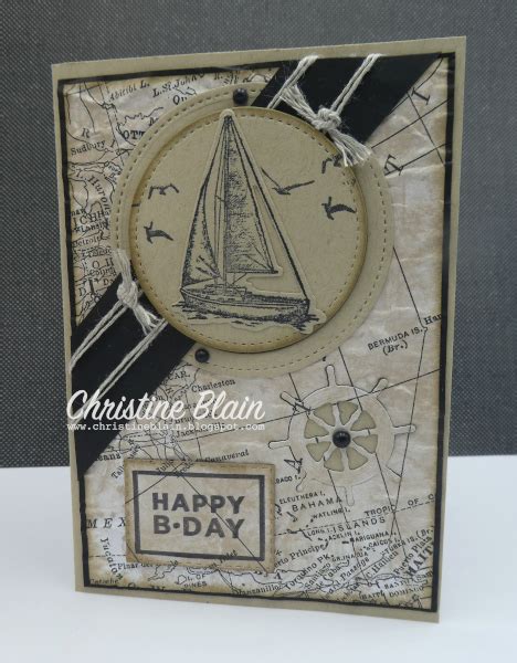 Stampin Up Sailing Home Birthday Card For Aysi 245 Artofit