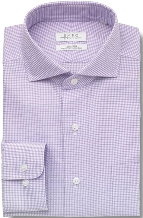 Clothing Men Shirts Enro Mens Colony Hill Dobby Non Iron Classic Fit