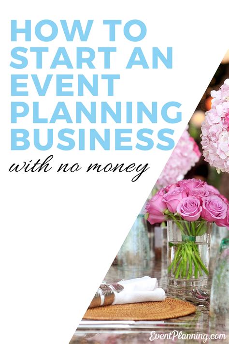 How To Start An Event Planning Business With No Money Contrary To