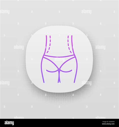 Waist Correction Surgery App Icon Flanks Liposuction Waist Contouring And Fat Removal Plastic