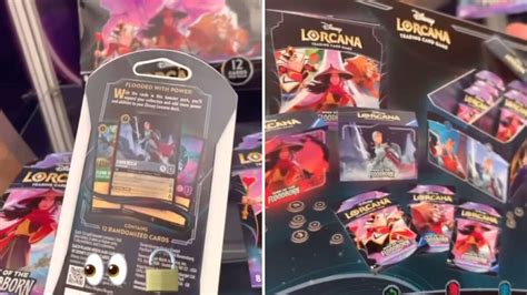 Preview Of Disney Lorcana Rise Of The Floodborn Packaging Reveals More