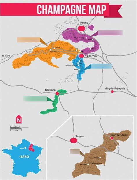 Map: Champagne Regions Diagram | Quizlet