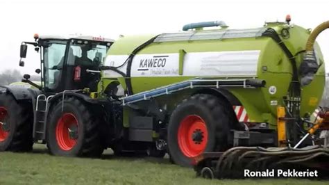 Claas Xerion Kaweco Double Twin Shift Grasland Bemesten G Lle