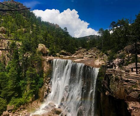 Cascada de Cusárare Guachochi Chihuahua México Chihuahua mexico