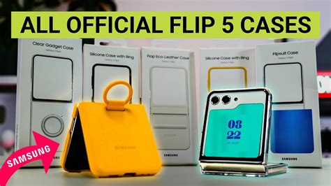 Samsung Galaxy Z Flip 5 All Official Cases Youtube