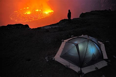 Lava Lake at Nyiragongo Volcano | Amusing Planet