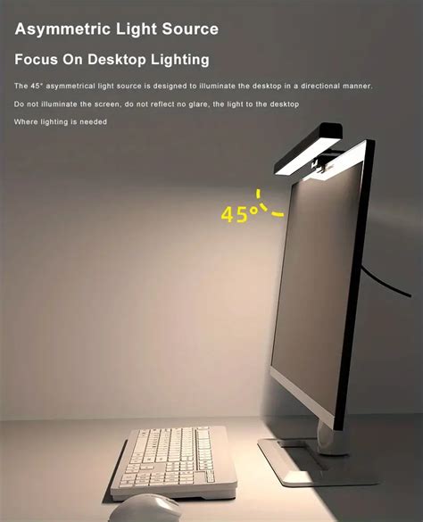 Led Screen Hanging Light Usb Stepless Dimming Rgb Background - Temu