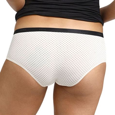 Dim Lot De Boxers Femme Coton Pockets Stretch Noeud Noir