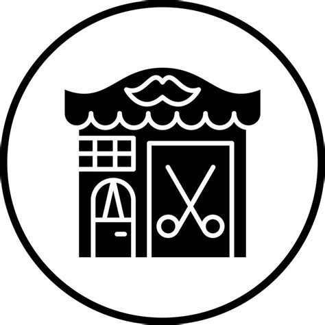 Barber Shop Vector Icon Style 22237600 Vector Art At Vecteezy