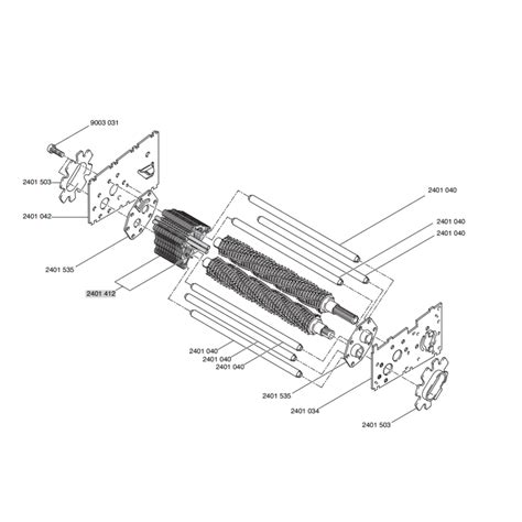 Mbm Al1cc Cross Cut Deskside Shredder Parts