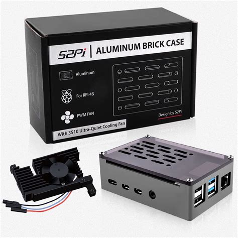 Geeekpi Raspberry Pi Aluminum Brick Geh Use With Pwm L Fter