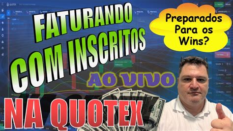 QUOTEX OPERAÇÕES AO VIVO AS 20 00 4 X 0 YouTube