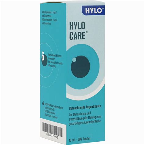 Hylo Care Augentropfen Informationen Und Inhaltsstoffe