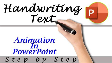 Handwriting Text Effect In PowerPoint 2010 Best Way To Create A