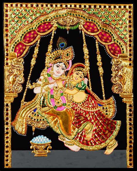 When I have nothing else to do...: The making of a Tanjore painting