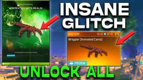 MWZ INSANE GLITCH VORTEX EVENT UNLOCK ALL GLITCH MW3 ZOMBIES