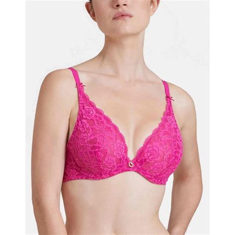 Soutien Gorge Plongeant Bonnet Profond Armatures Rose ROSESSENCE Aubade