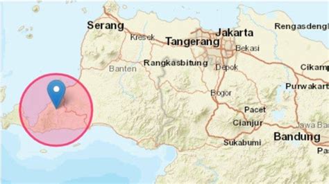 Gempa Guncang Banten Selasa Maret Malam Baru Saja Terjadi Di