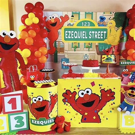 Baby Sesame Street 1st Birthday Party Supplies