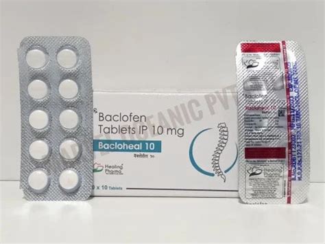 Bacloheal Baclofen Tablets 10 Mg At Rs 122 21 Stripe In Nagpur ID