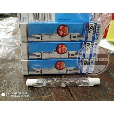 Jual Bohlam Lampu Halogen Philips 150 Watt Bohlam Lampu Sorot Shopee