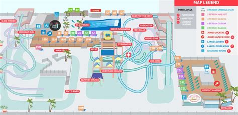 Splash Zone Waterpark Map (2024 - 2021) | ThemeParkBrochures.net