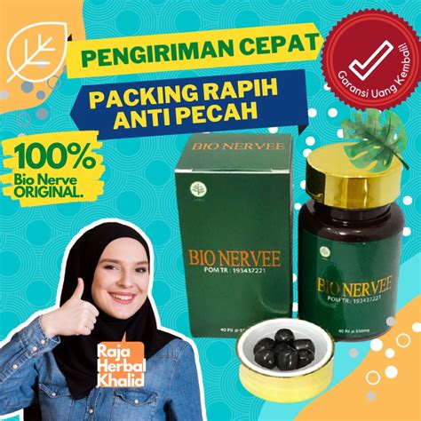 Jual PROMO BIO NERVE ASLI BIO NERVEE 100 ORIGINAL HERBAL AJAIB